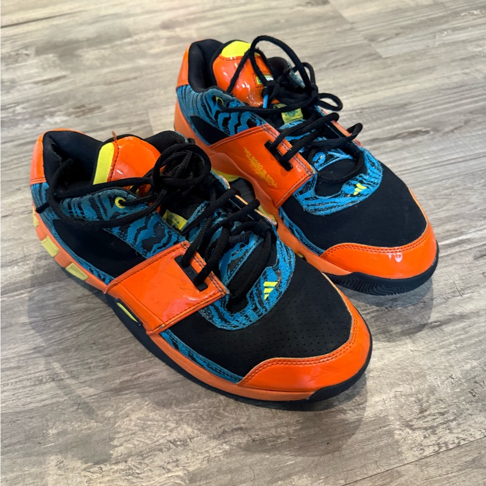 adidas Men's Athletic Shoes - Orange, Blue, Black